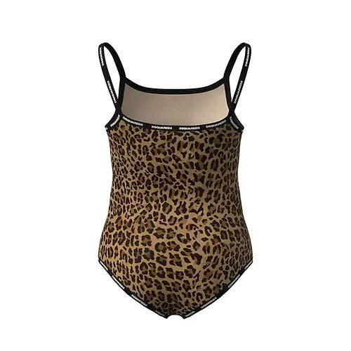 Dsquared2 Leopard Print Swimsuit