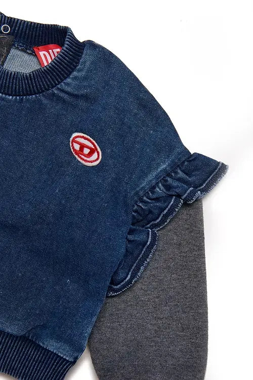 Denim Sweatshirt
