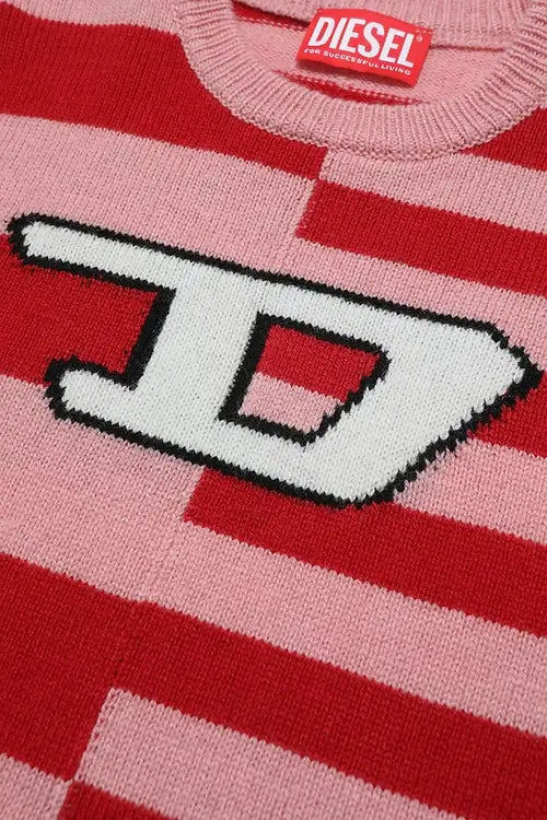 Striped Logo Sweater