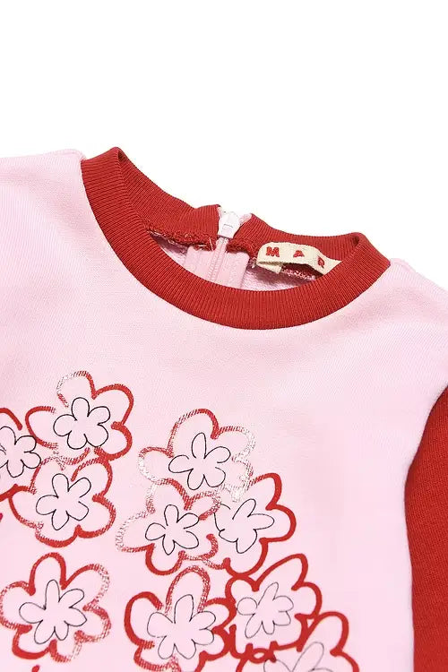 Printed Flower Dress