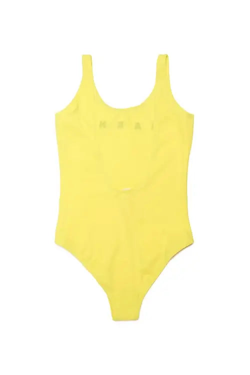 Logo Print Swimsuit