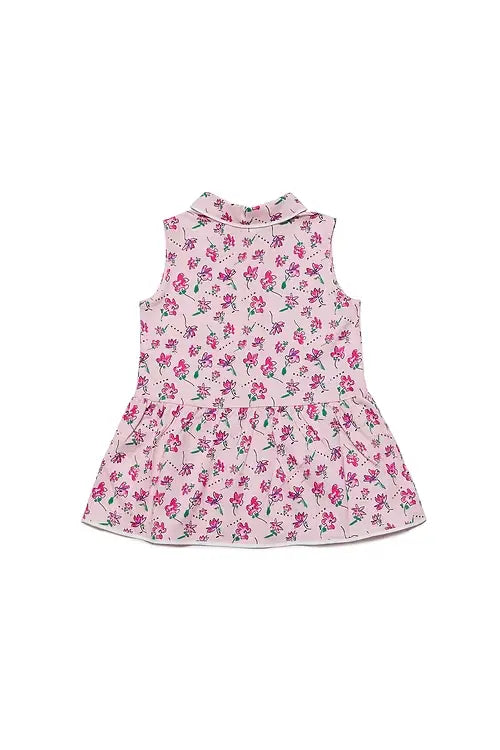 Allover Flower Print Dress