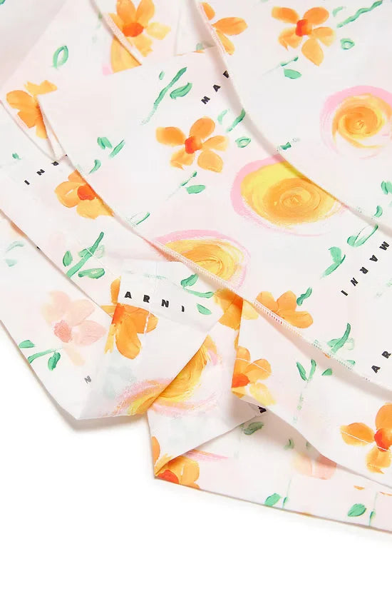 Flower Print Shorts