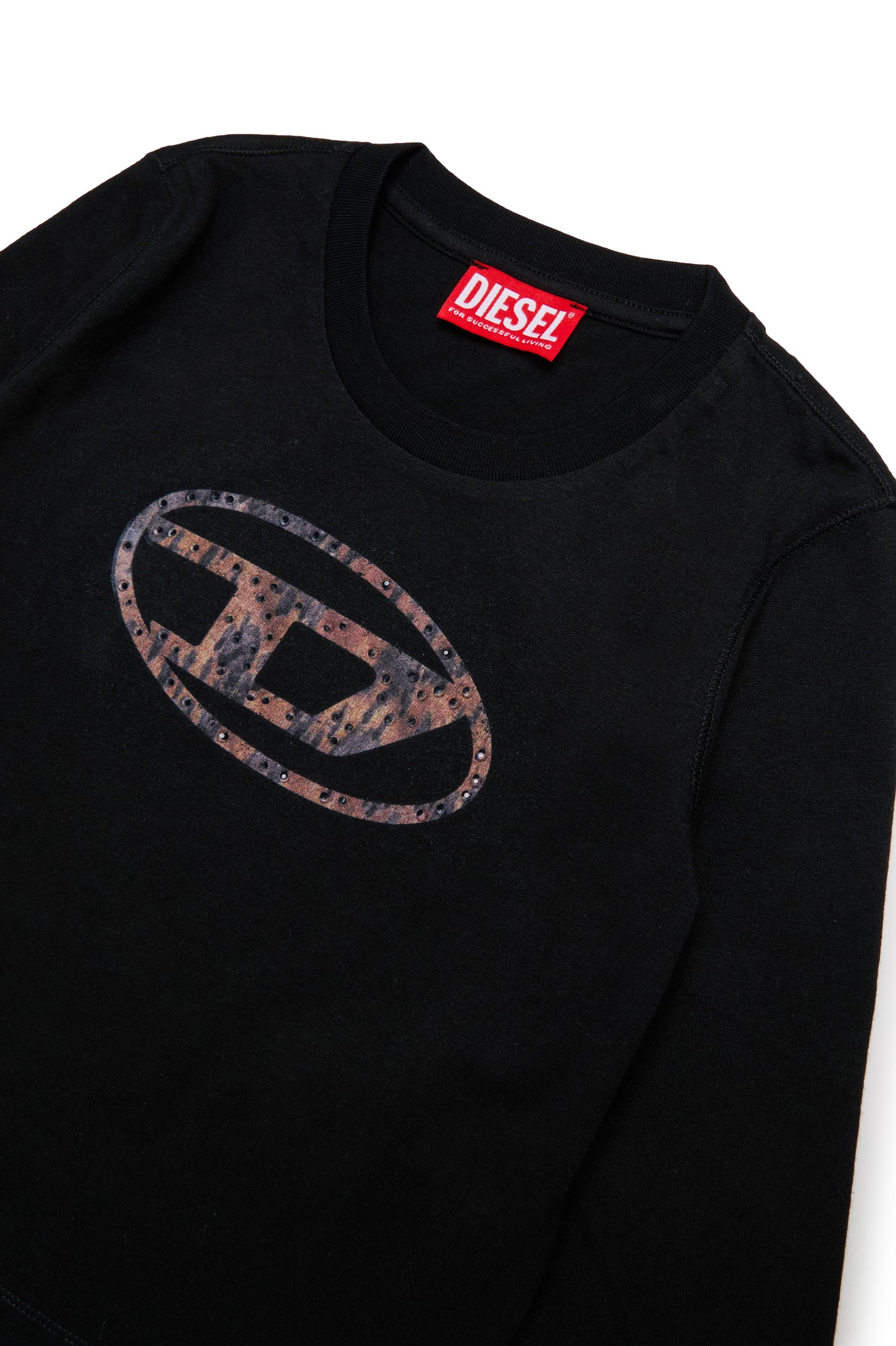 Acid rain logo print t-shirt