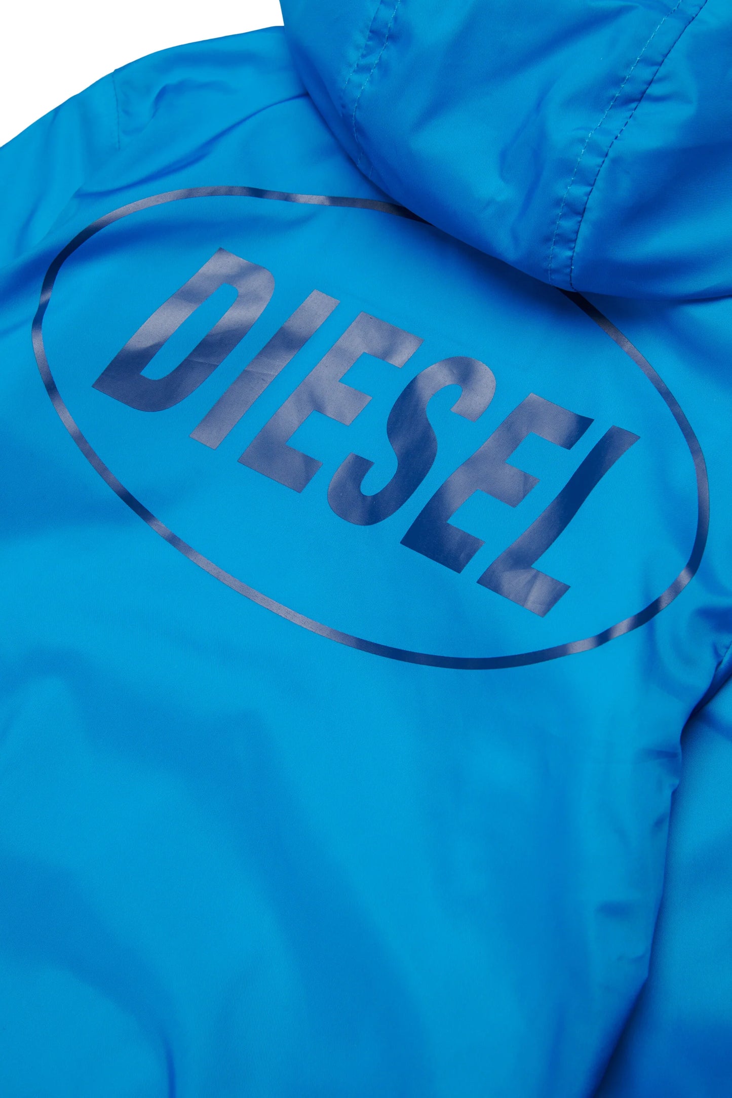 Windbreaker with printed logo Diesel