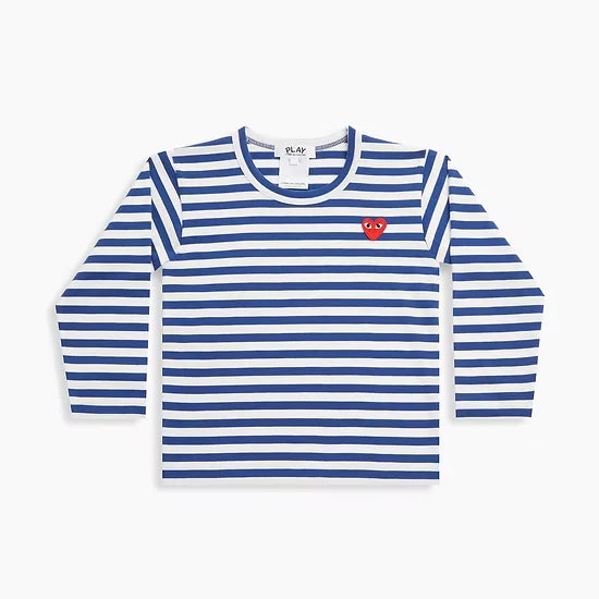 CDG PLAY Stripped T-shirt