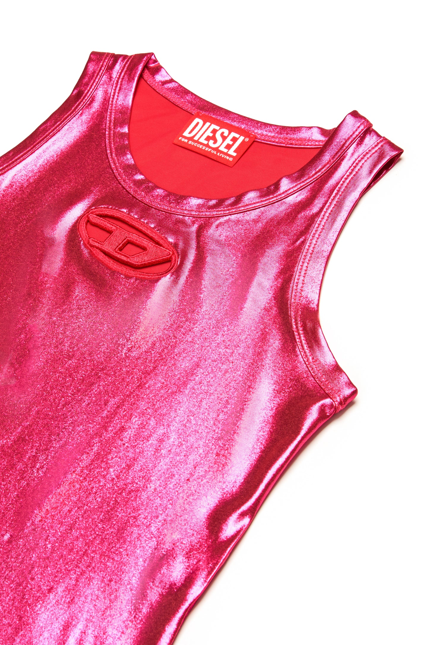 Metallic Sleeveless Top