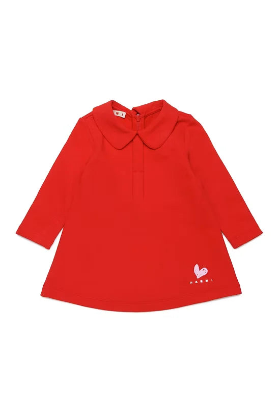 Fleece Collared Dress