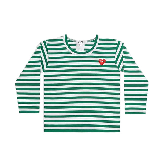 CDG PLAY Stripped T-shirt