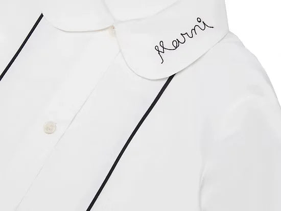 Collared Poplin Shirt