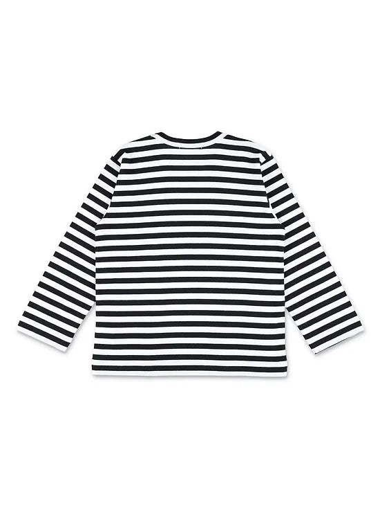CDG PLAY Stripped T-shirt