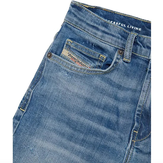 Light Wash Shorts