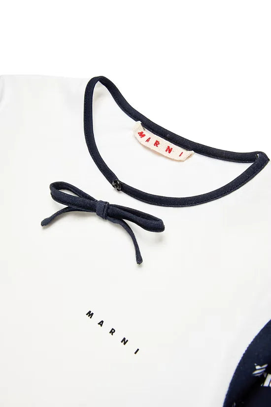 Blossom print long-sleeve t-shirt