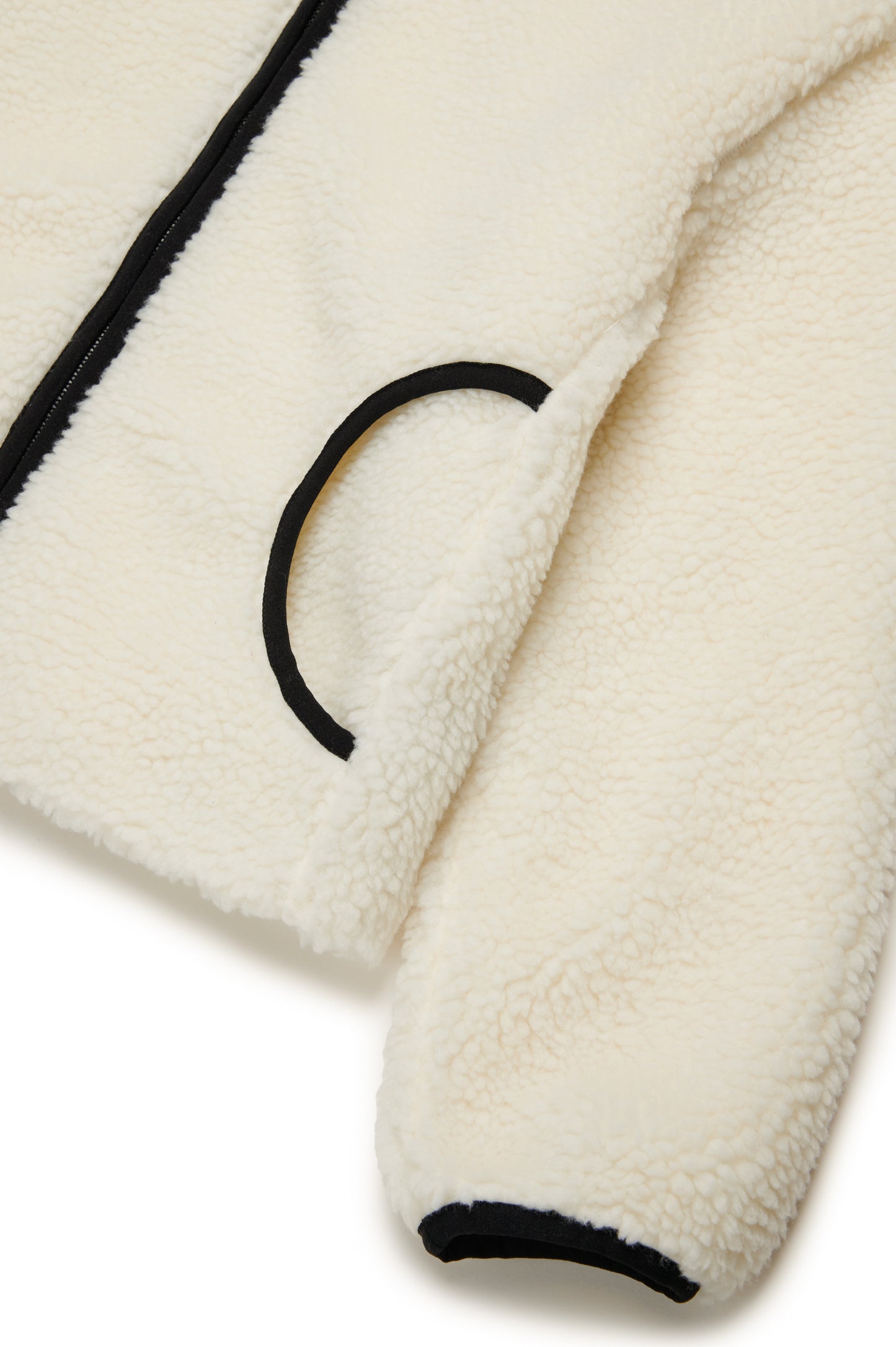 Oval D branded teddy jacket
