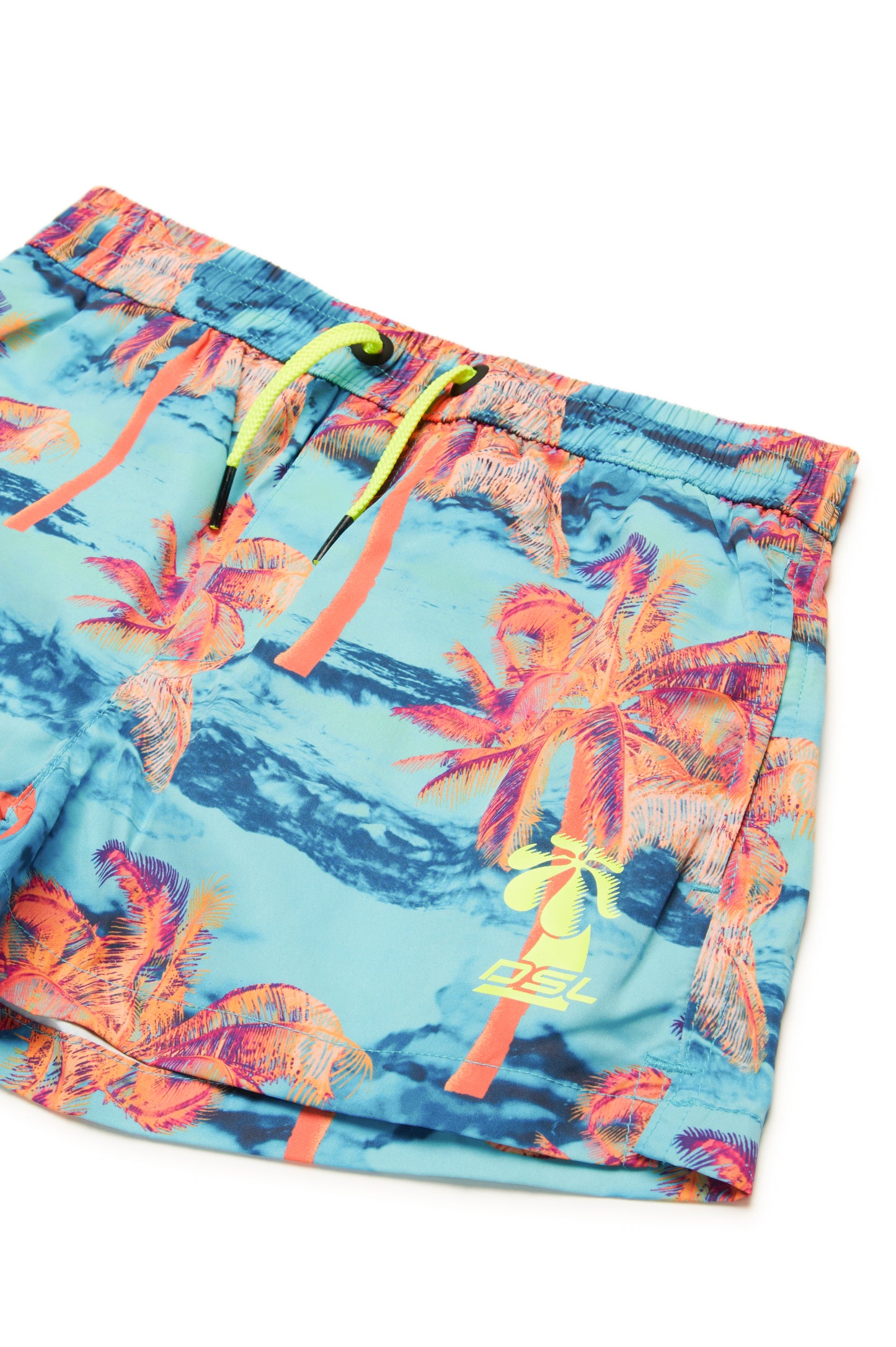 Palm Print Swim Shorts