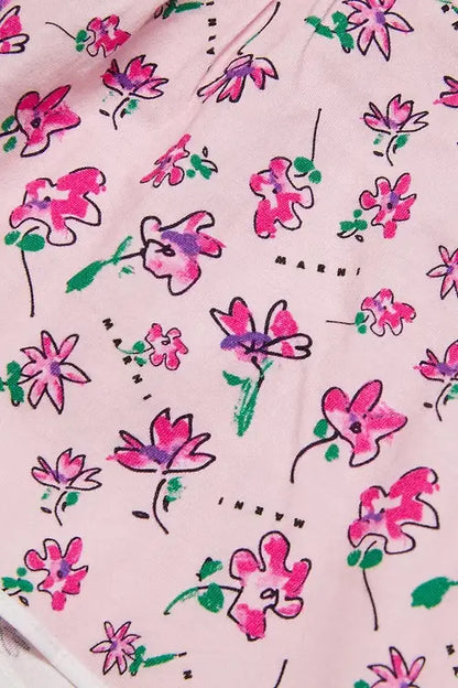 Allover Flower Print Dress