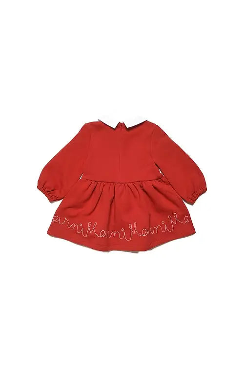 Collared Logo Dress