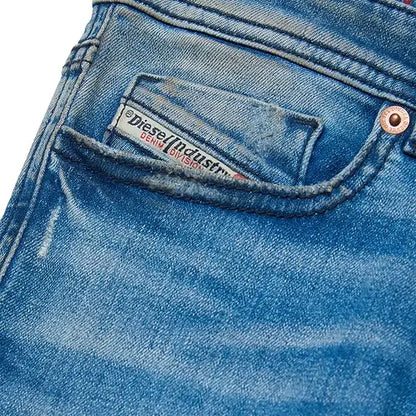 Skinny Light Wash Denim