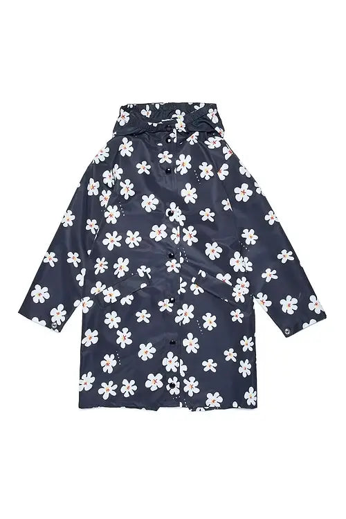 Flower Print Raincoat