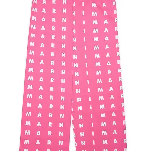 Logo Print Pants