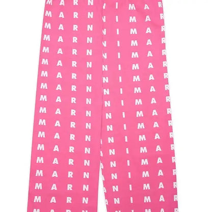 Logo Print Pants
