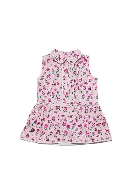 Allover Flower Print Dress