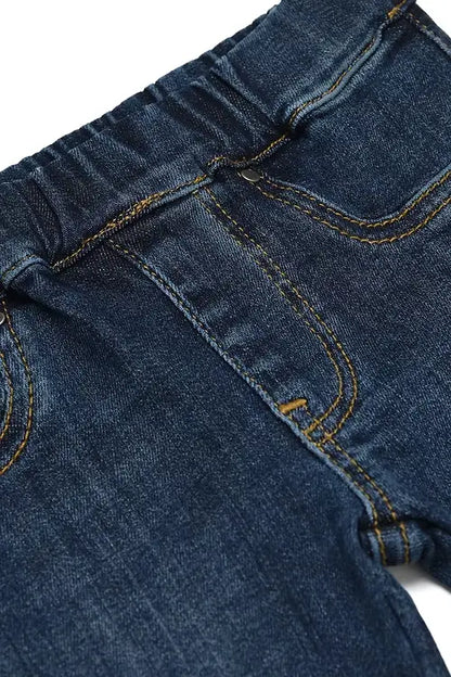 Dark Wash Denim Leggings