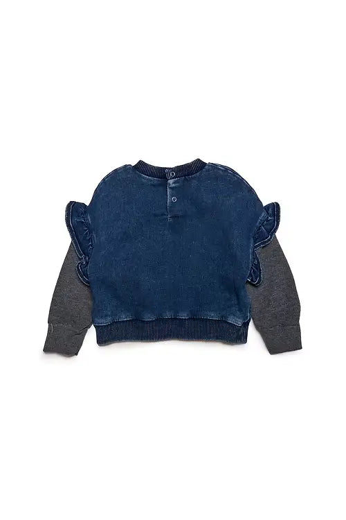 Denim Sweatshirt