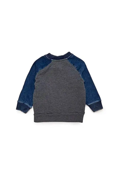 Denim Sweatshirt