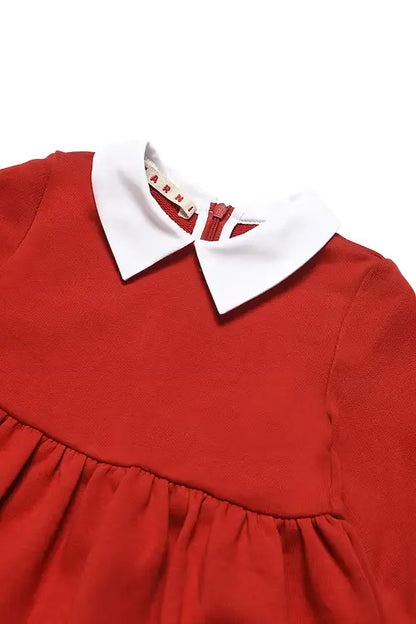 Collared Logo Dress
