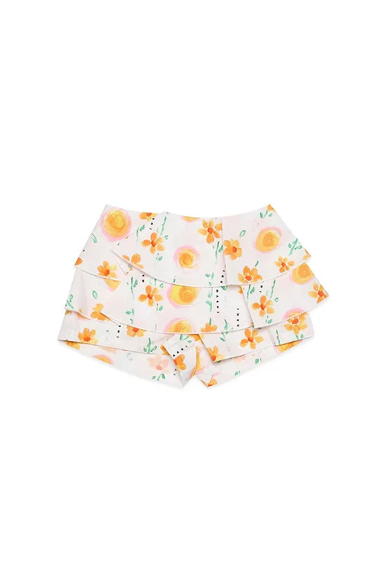 Flower Print Shorts