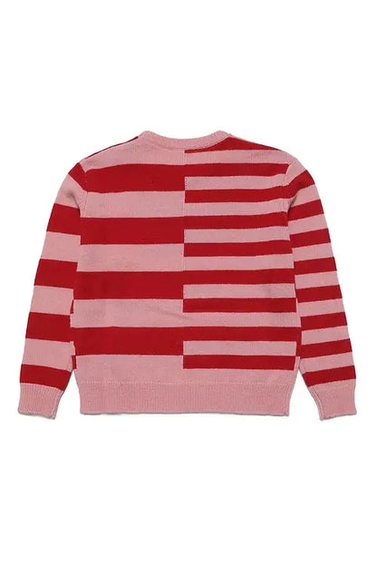 Striped Logo Sweater