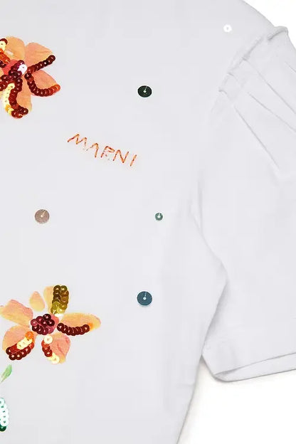 Embroidered Flower T-shirt