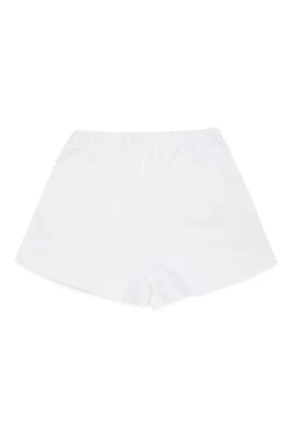 Embroidered Flower Shorts