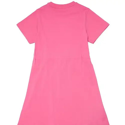 Puffy Print T-shirt Dress