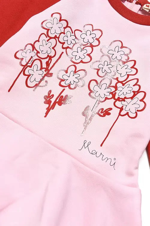 Printed Flower Dress