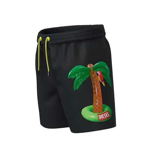 Palm Graphic Swim Shorts
