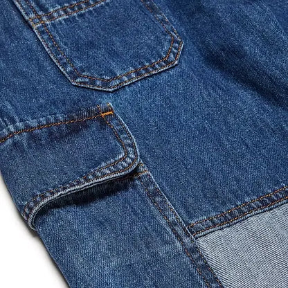 Denim Cargo Pants