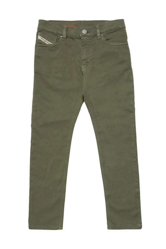 Skinny Military Denim