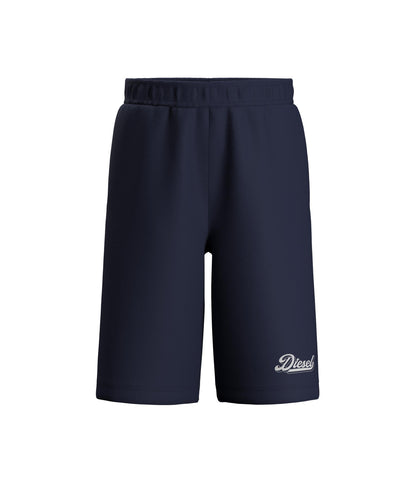 Fleece shorts with logo Diesel