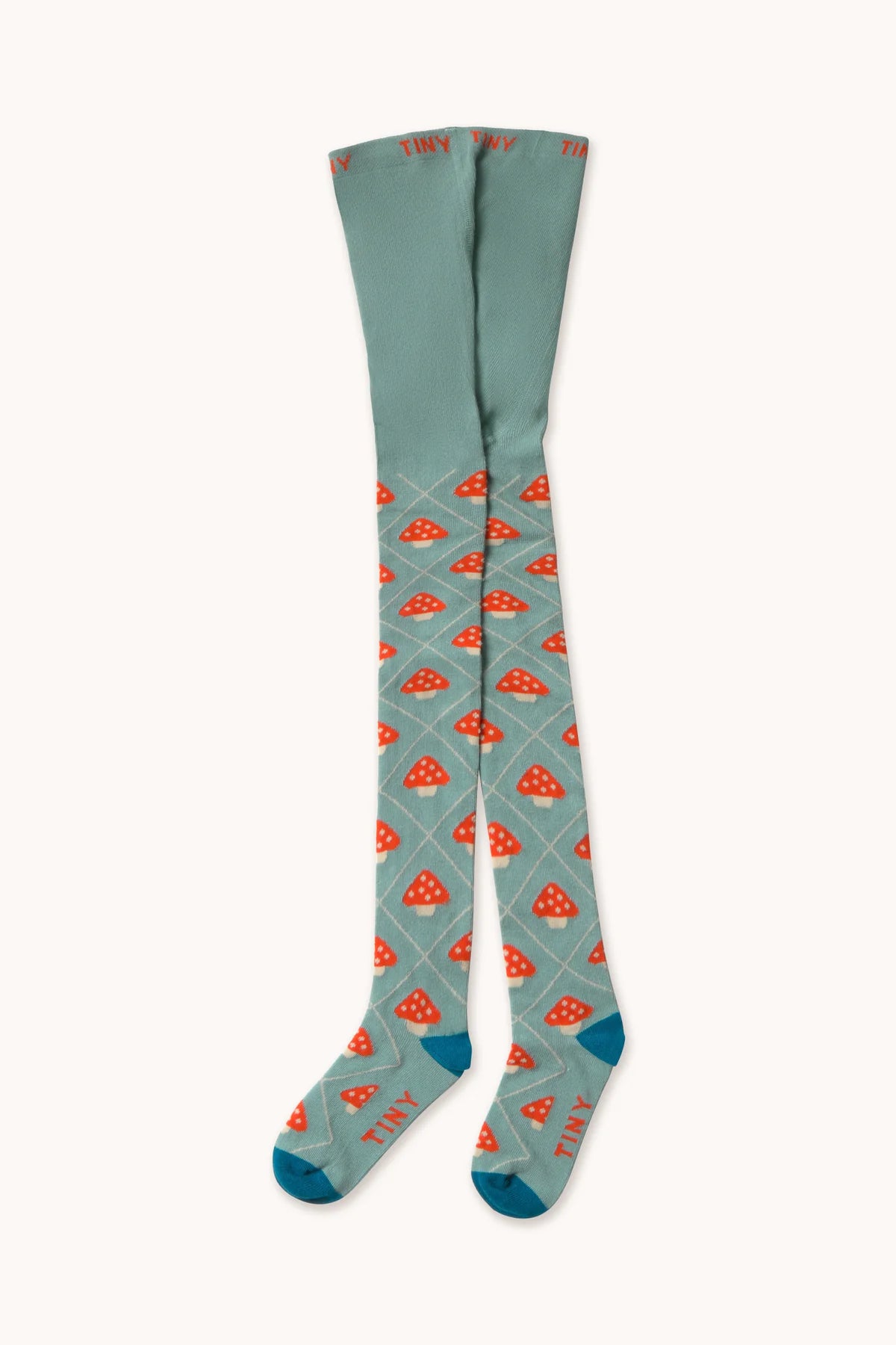 Mushroom Ribbed Tights