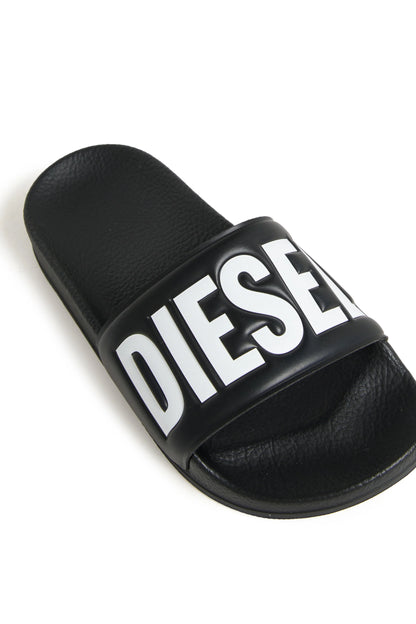 Slides with logo