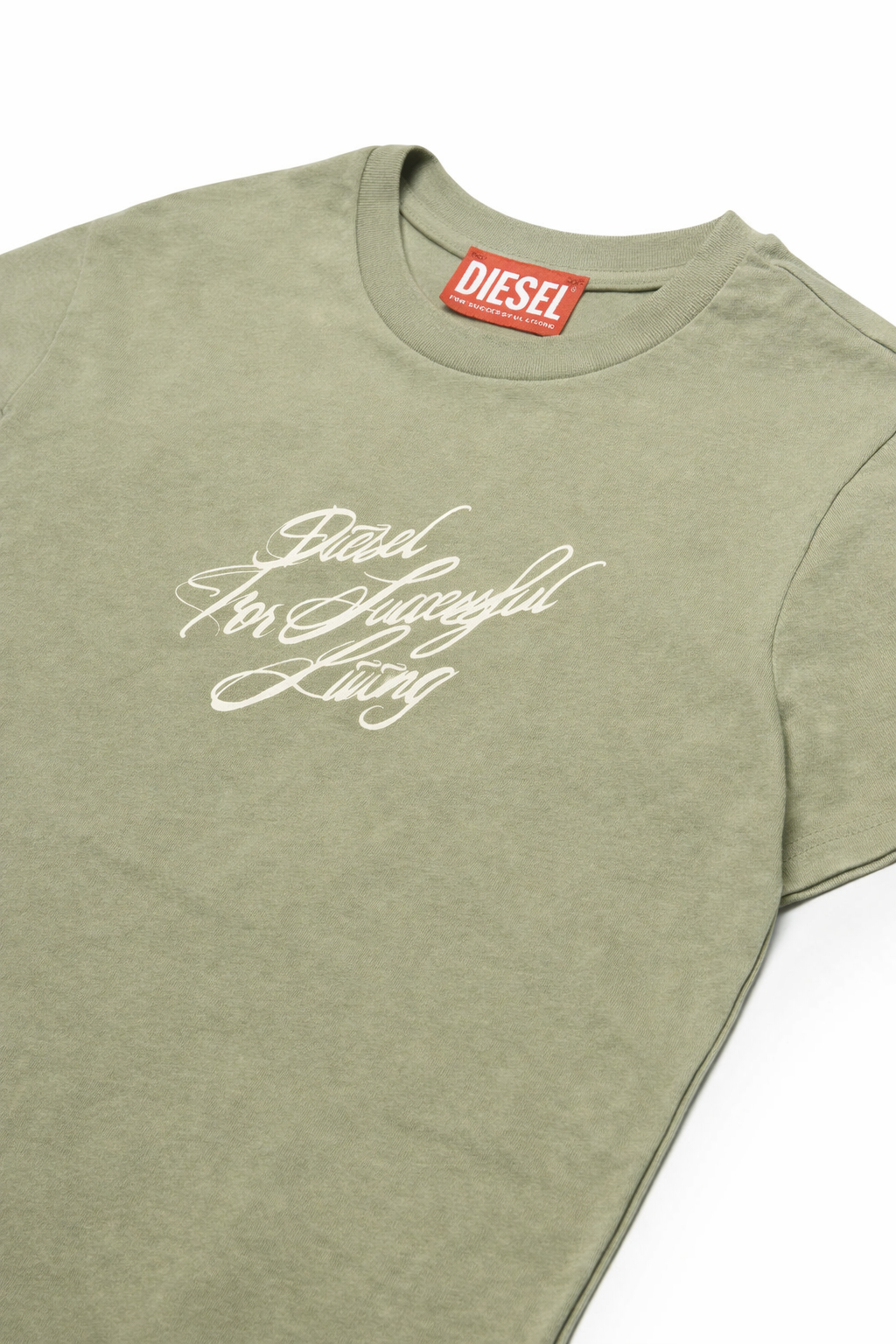 T-shirt with calligraphy logo