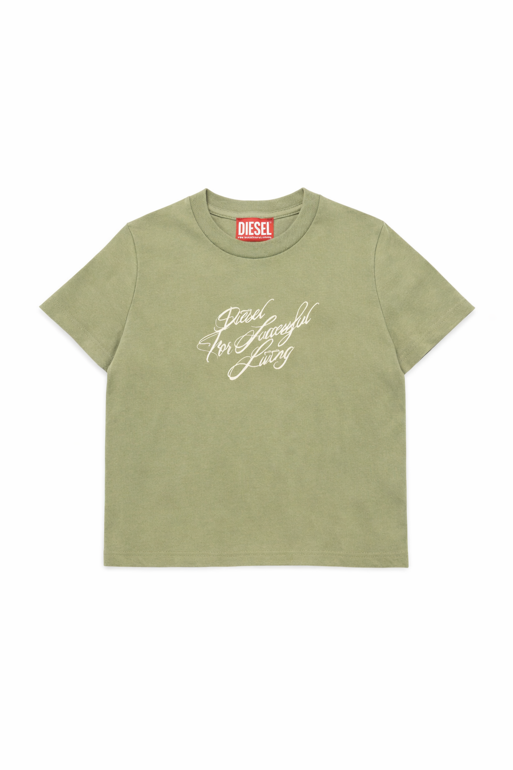 T-shirt with calligraphy logo
