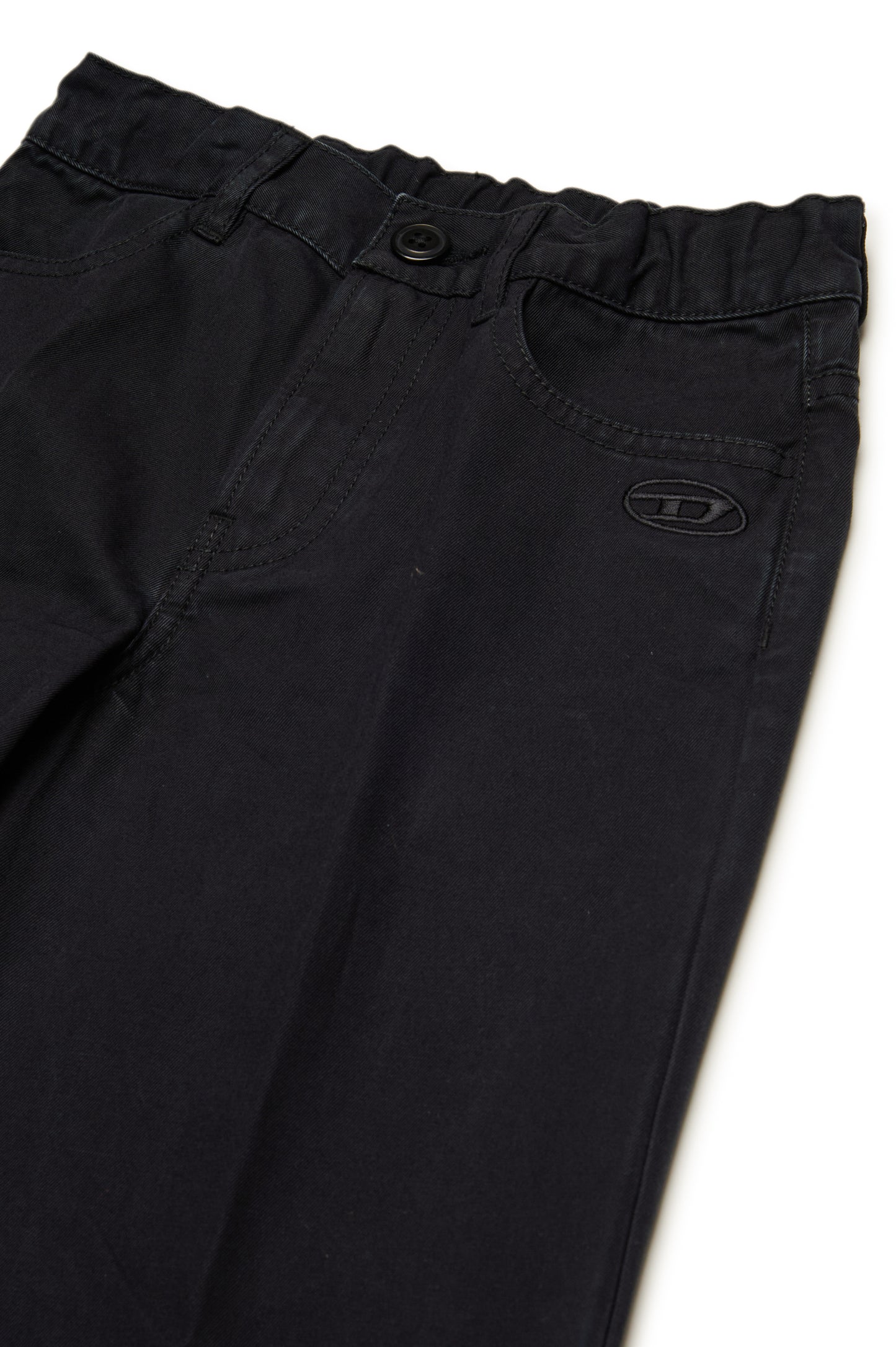 Wide-leg Gabardine Trousers