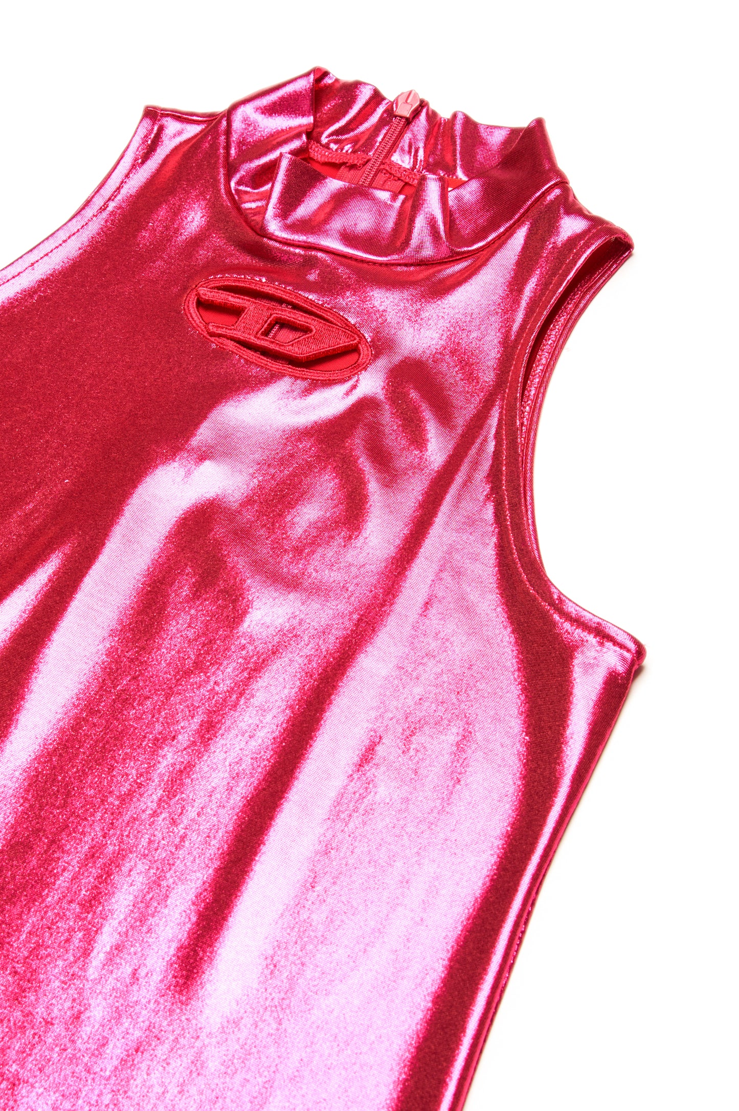 Metallic Sleeveless Dress