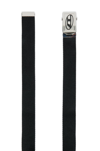 Oval D branded canvas belt