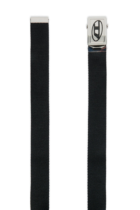 Oval D branded canvas belt