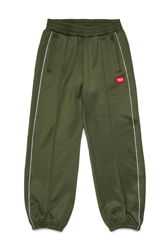 Track pant with D logo patch