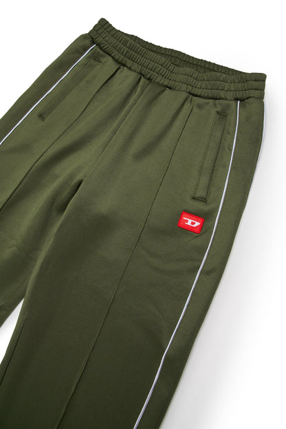 Track pant with D logo patch